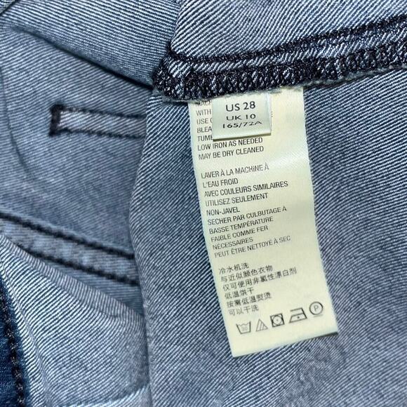 Free People Just Float On Flare Jeans Sz 28 Short Dark Wash High Rise Retro Boho - Picture 7 of 9